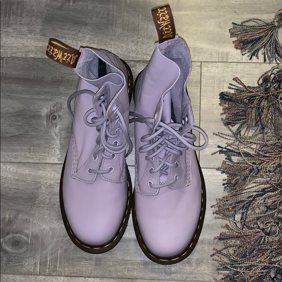 lavender dr martens